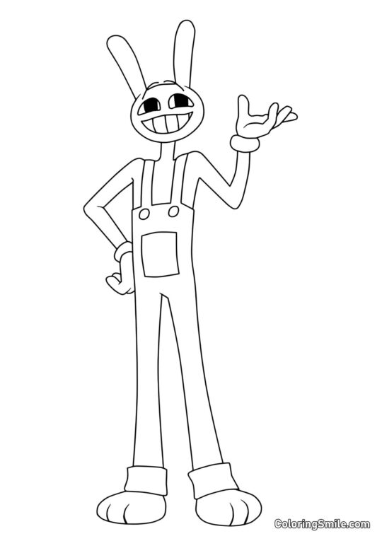 Jacks in Crescita Completa - Pagina da Colorare