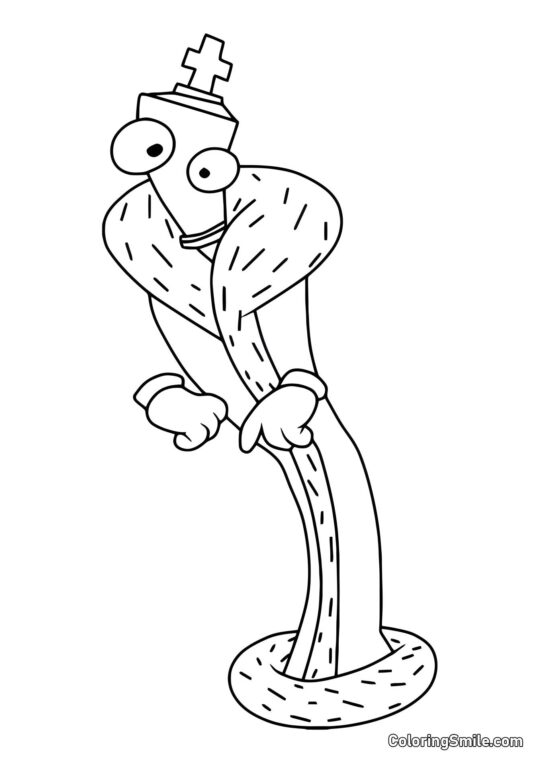 Corallo Chudakovaty - Pagina da Colorare