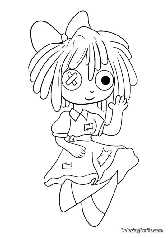 Ragata Carina - Pagina da Colorare