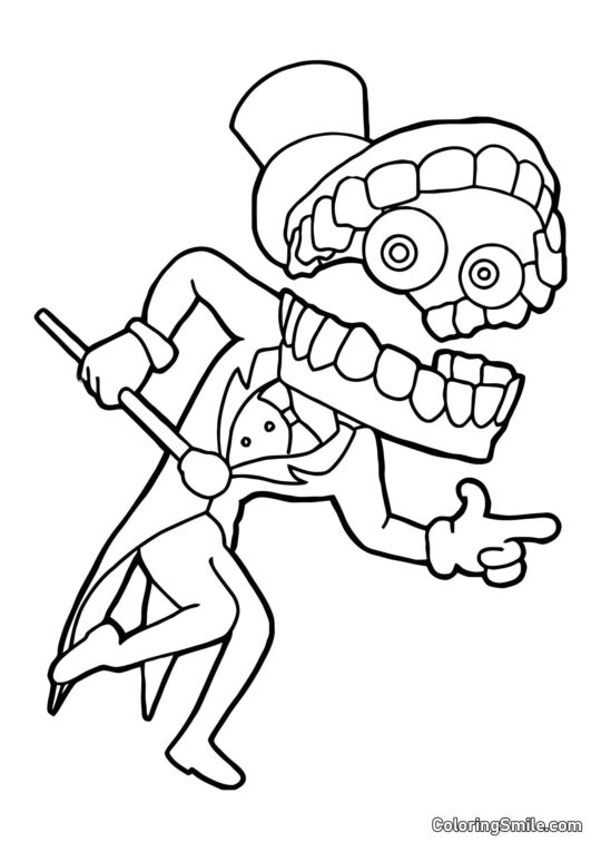 Principiante del Maneggio Keyn - Pagina da Colorare