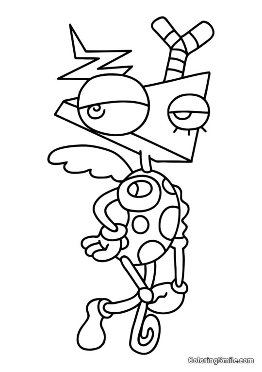 Zubl dal Cerchio Digitale - Pagina da Colorare