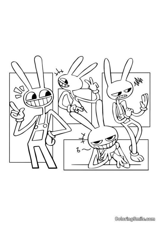 Jacks Impulsivi - Pagina da Colorare