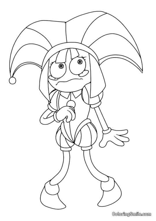 Pomni Neuverennaya - Pagina da Colorare