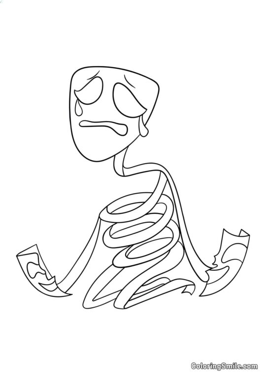 Gangl Zaplakannaya - Pagina da Colorare