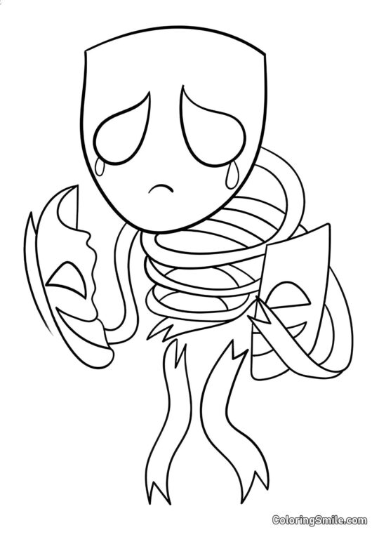 Gangl Neschastnaya - Pagina da Colorare