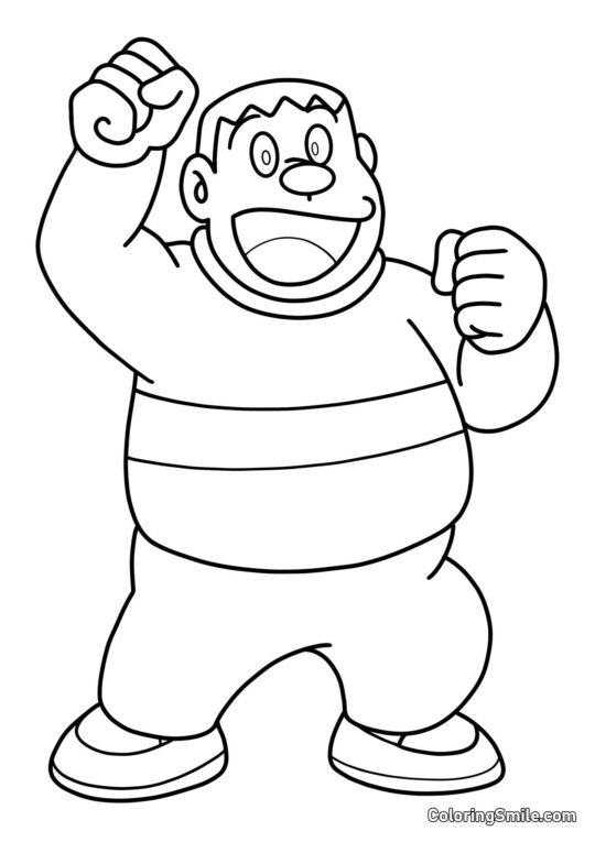 Takeshi Gouda - Pagina da Colorare