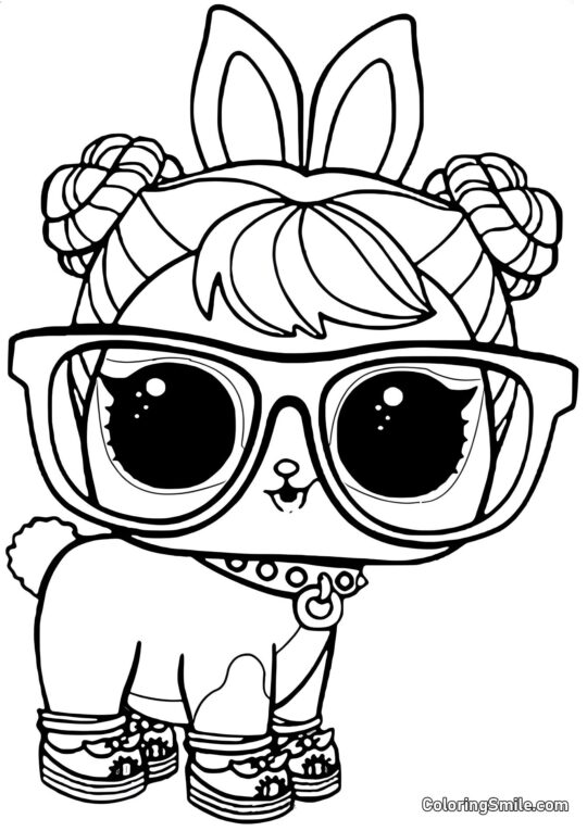 LOL coniglio Bon Bon Hop Hop LOL coniglio Bon Bon Hop Hop - Pagina da Colorare