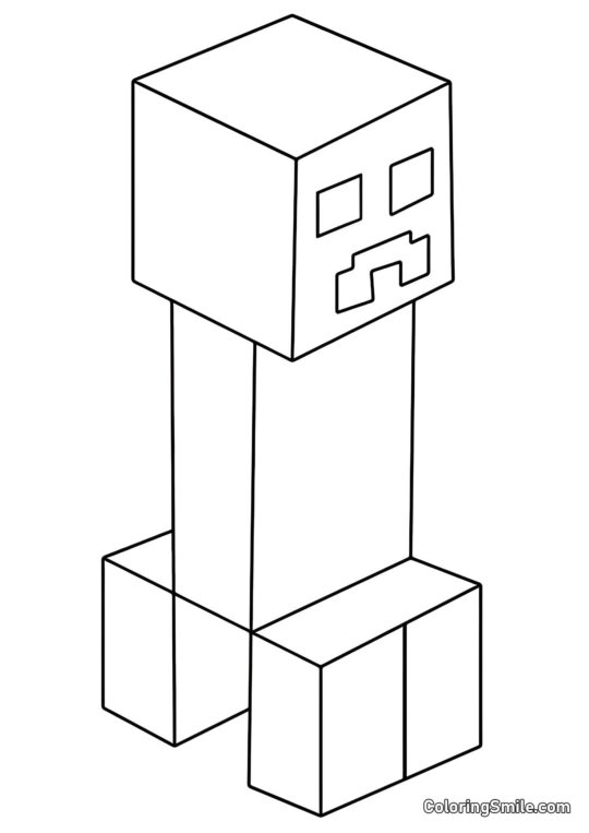 Creeper Creeper - Pagina da Colorare