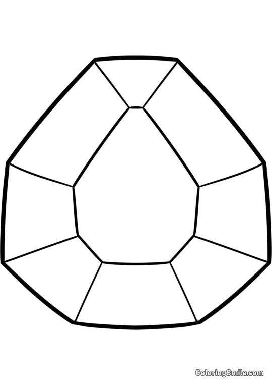 Diamante Diamante - Pagina da Colorare