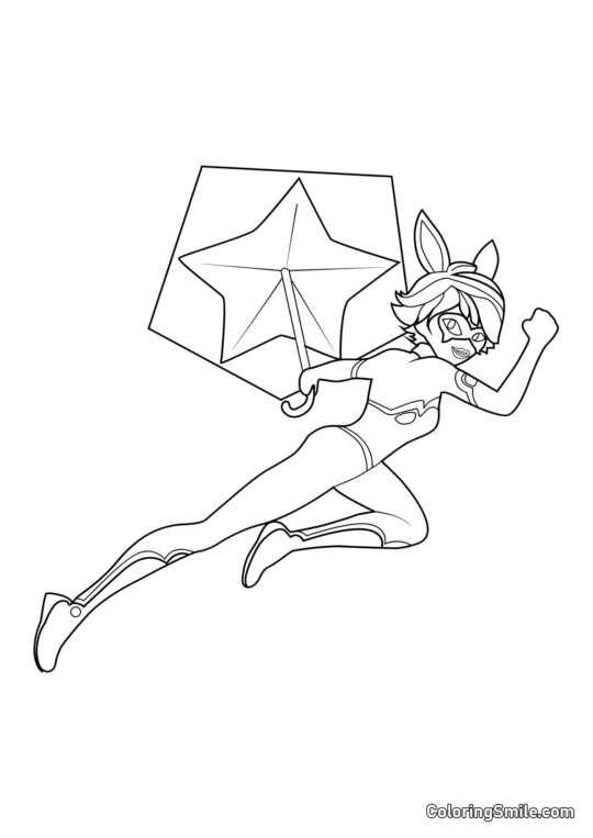 Alix come Bunnyx Alix come Bunnyx - Pagina da Colorare