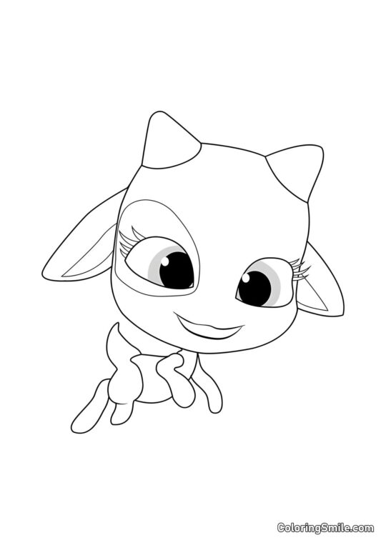 Ziggy — Kwami della Passione Ziggy — Kwami della Passione - Pagina da Colorare