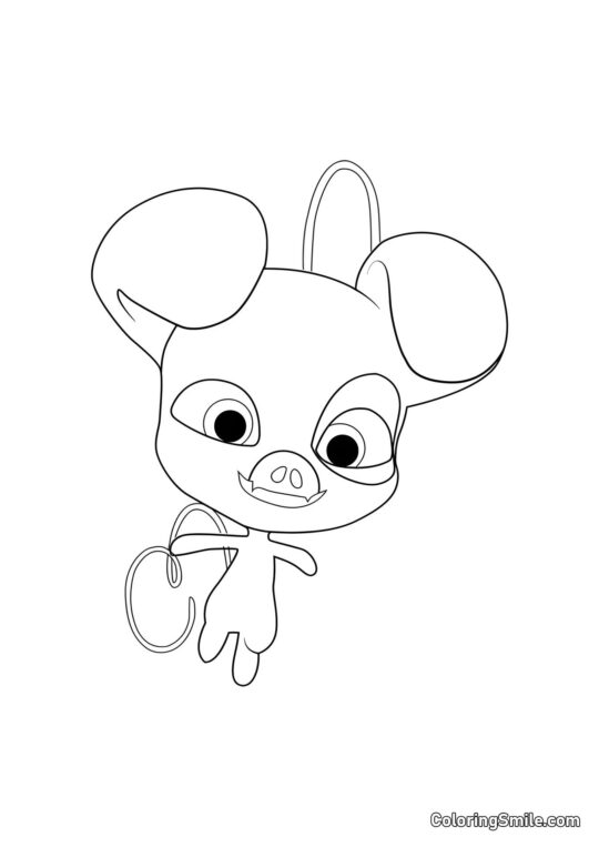 Daizzi — Kwami della Gioia Daizzi — Kwami della Gioia - Pagina da Colorare