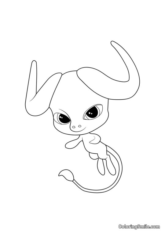 Stompp — Kwami della Determinazione Stompp — Kwami della Determinazione - Pagina da Colorare