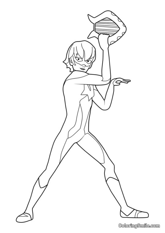 Luka come Viperion Luka come Viperion - Pagina da Colorare