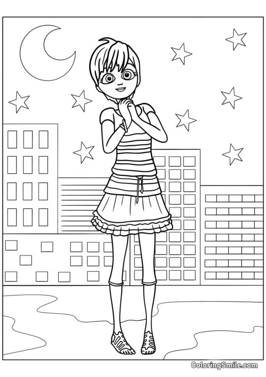 Rose Lavillant Rose Lavillant - Pagina da Colorare