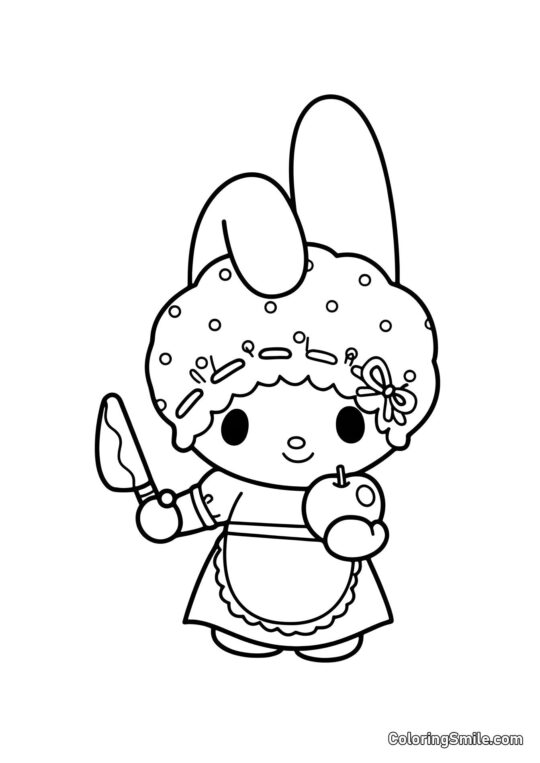 Mamma My Melody - Pagina da Colorare