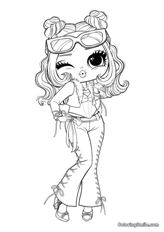 LOL OMG Alba LOL OMG Alba - Pagina da Colorare