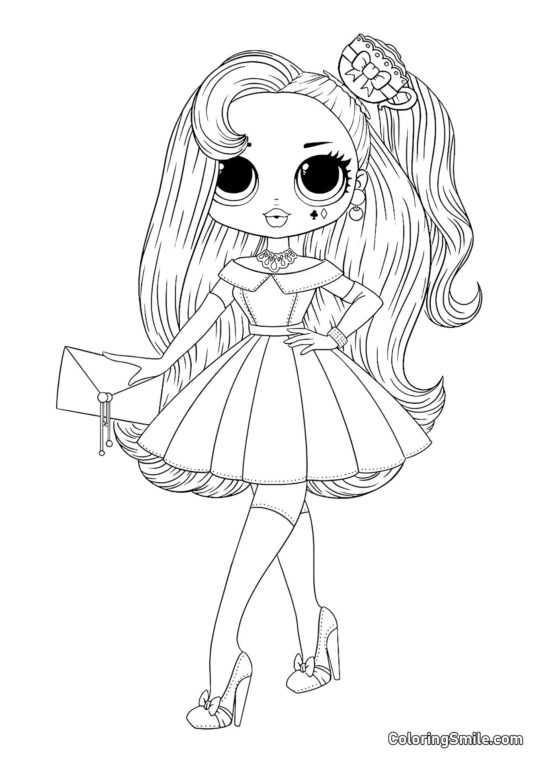 LOL OMG Festa del Tè LOL OMG Festa del Tè - Pagina da Colorare