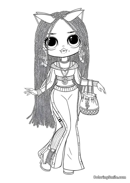 LOL OMG Swag LOL OMG Swag - Pagina da Colorare