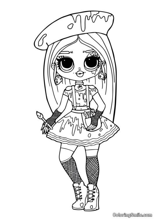 LOL OMG Splash LOL OMG Splash - Pagina da Colorare