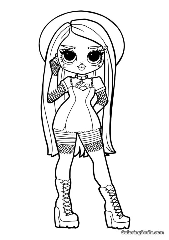 LOL OMG Piccola Strega Witchey Baby LOL OMG Piccola Strega Witchey Baby - Pagina da Colorare