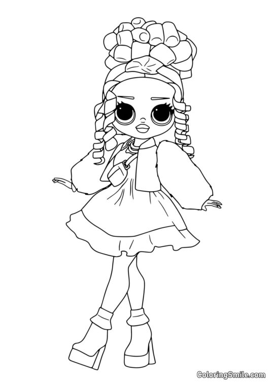 LOL OMG Dolcetti LOL OMG Dolcetti - Pagina da Colorare