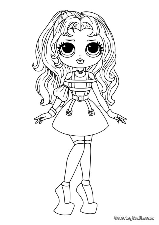 LOL OMG Grande Sorella Twilight LOL OMG Grande Sorella Twilight - Pagina da Colorare