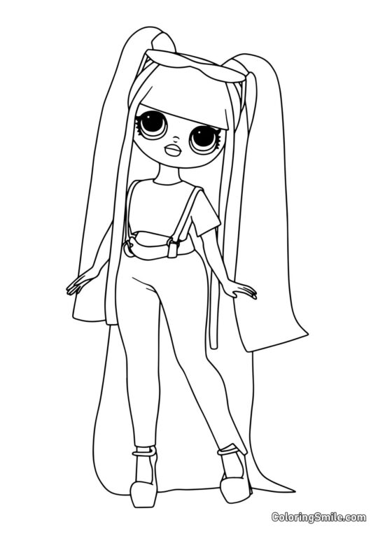 Kitty K LOL OMG Remix Kitty K LOL OMG Remix - Pagina da Colorare