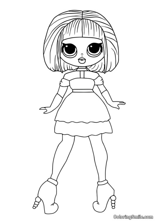 LOL OMG Grande Sorella Zuccheri LOL OMG Grande Sorella Zuccheri - Pagina da Colorare