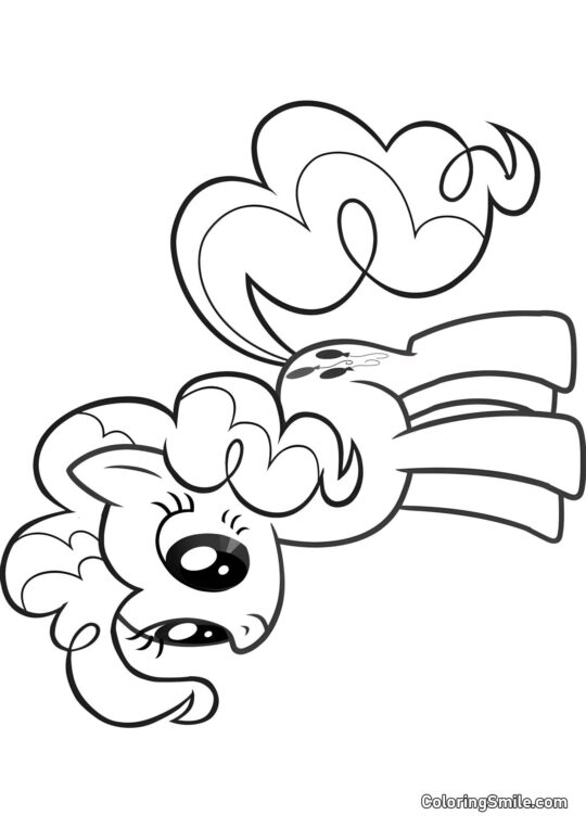 Pinkie Pie Pinkie Pie - Pagina da Colorare