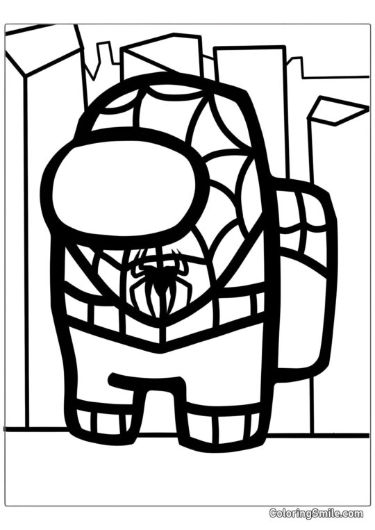 Spider-Man tra di noi Spider-Man tra di noi - Pagina da Colorare