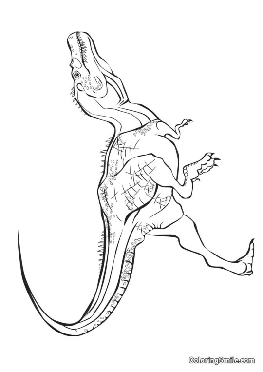 Tyrannosaurus - Pagina da Colorare