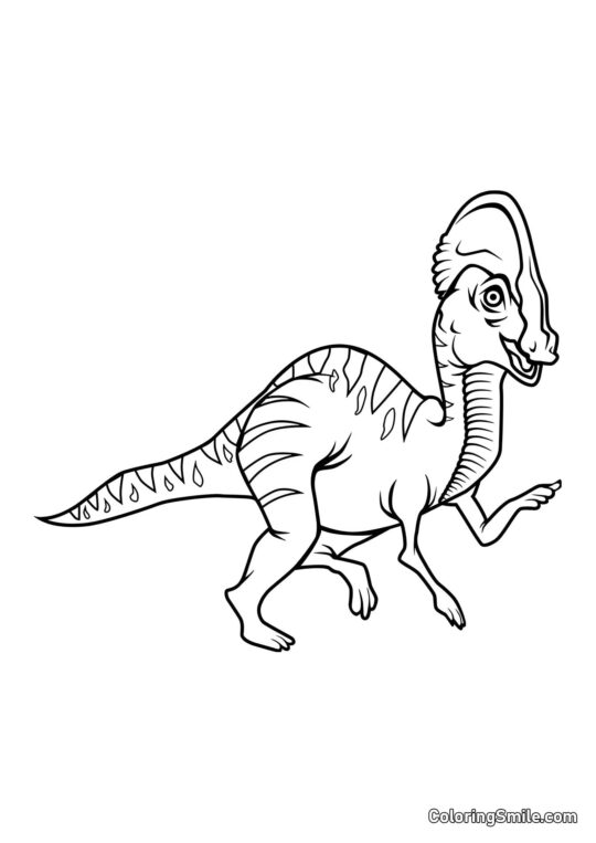 Corythosaurus - Pagina da Colorare