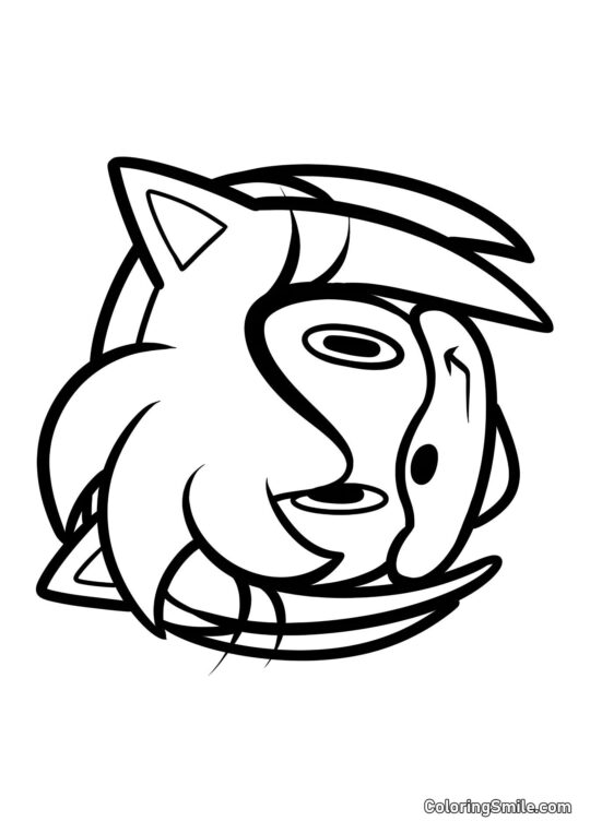 Amy Rose Amy Rose - Pagina da Colorare