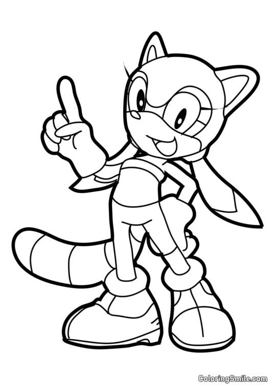 Raccoon Mayrin Raccoon Mayrin - Pagina da Colorare