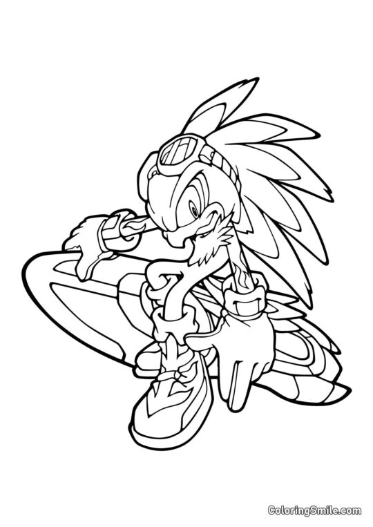 Hawk Jet Hawk Jet - Pagina da Colorare