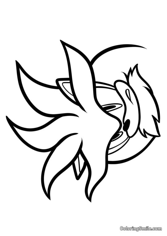 Riccio Silver Riccio Silver - Pagina da Colorare