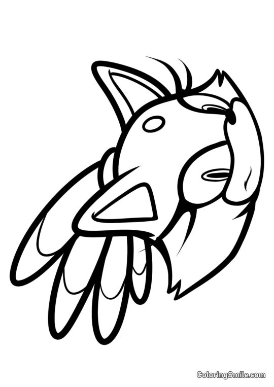 Blaze il Gatto Blaze il Gatto - Pagina da Colorare