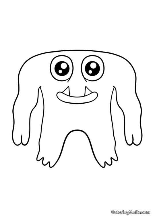 Capitano Fiddles dalla scuola materna di Banban - Pagina da Colorare