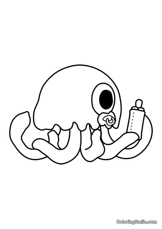 Baby Stinger Flynn - Pagina da Colorare