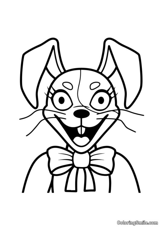 Vanessa (Vanny) da FNAF 9 Security Breach Vanessa (Vanny) da FNAF 9 Security Breach - Pagina da Colorare