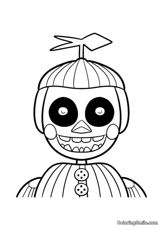 Phantom Balloon Boy Phantom Balloon Boy - Pagina da Colorare