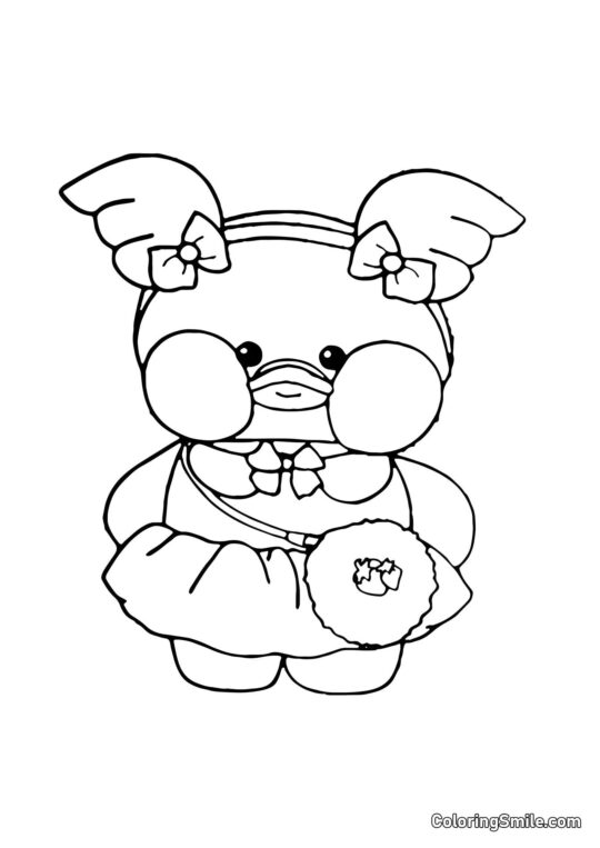 Lalafanfan piccolo angelo Lalafanfan piccolo angelo - Pagina da Colorare