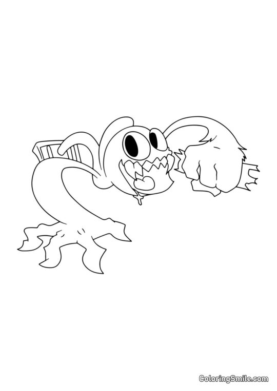 Viola uscito dalla ventilazione Viola uscito dalla ventilazione - Pagina da Colorare