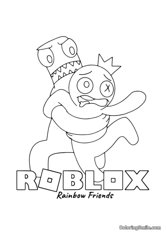 Verde abbraccia Blu strettamente Verde abbraccia Blu strettamente - Pagina da Colorare