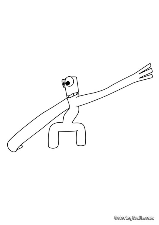 Verde si allunga Verde si allunga - Pagina da Colorare