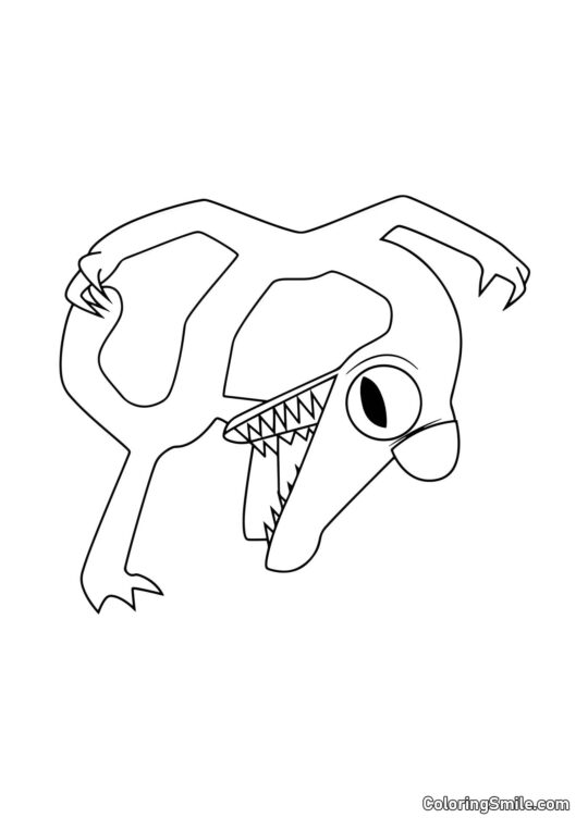 Arancione si è chinato Arancione si è chinato - Pagina da Colorare