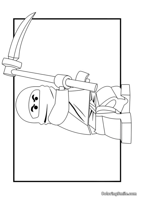 Ninjago Cole Ninjago Cole - Pagina da Colorare