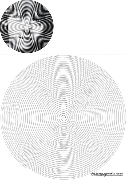 Spirale Ron Weasley Spirale Ron Weasley - Pagina da Colorare