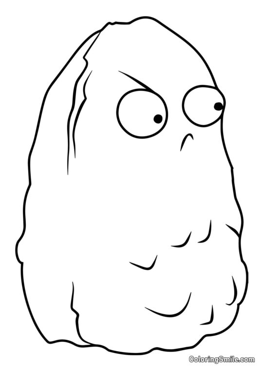 Noce Alta di Plants vs. Zombies Noce Alta di Plants vs. Zombies - Pagina da Colorare